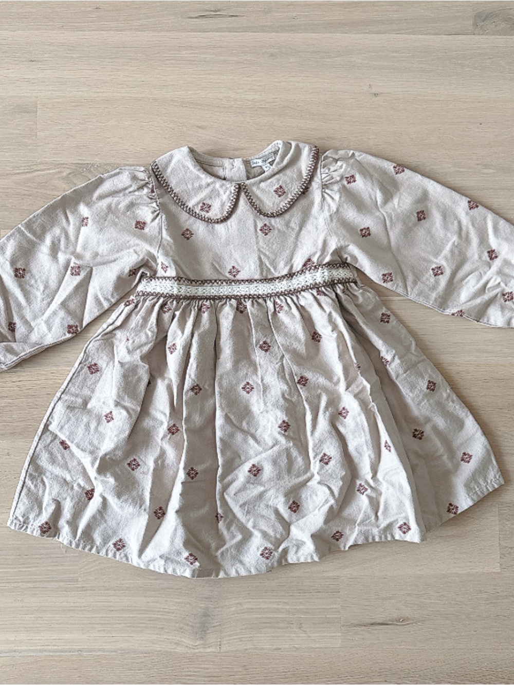 NWT Bebe Organic Ruth Dress Folk Floral - Picture 4 of 13